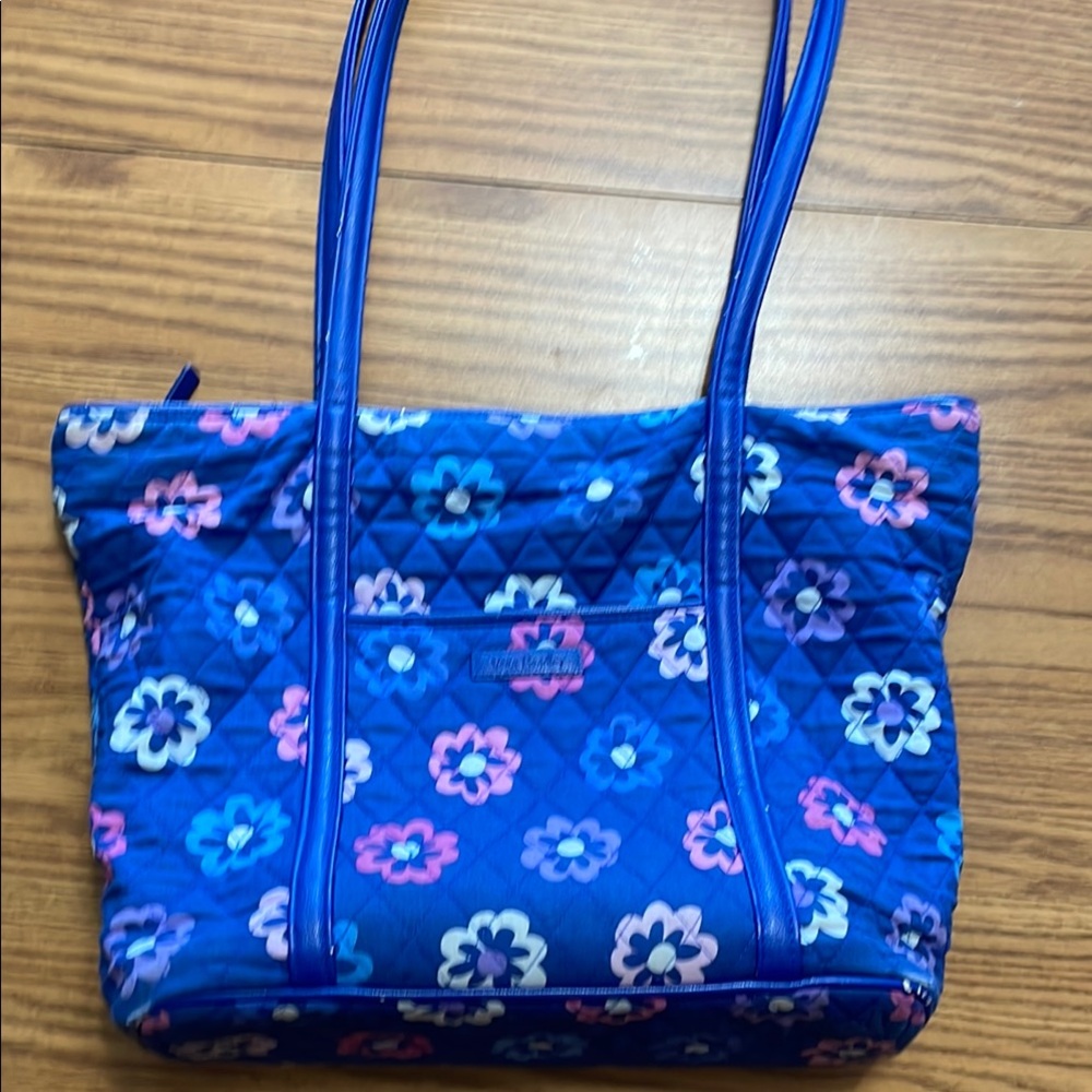 Vera Bradley Blue Floral Tote Bag